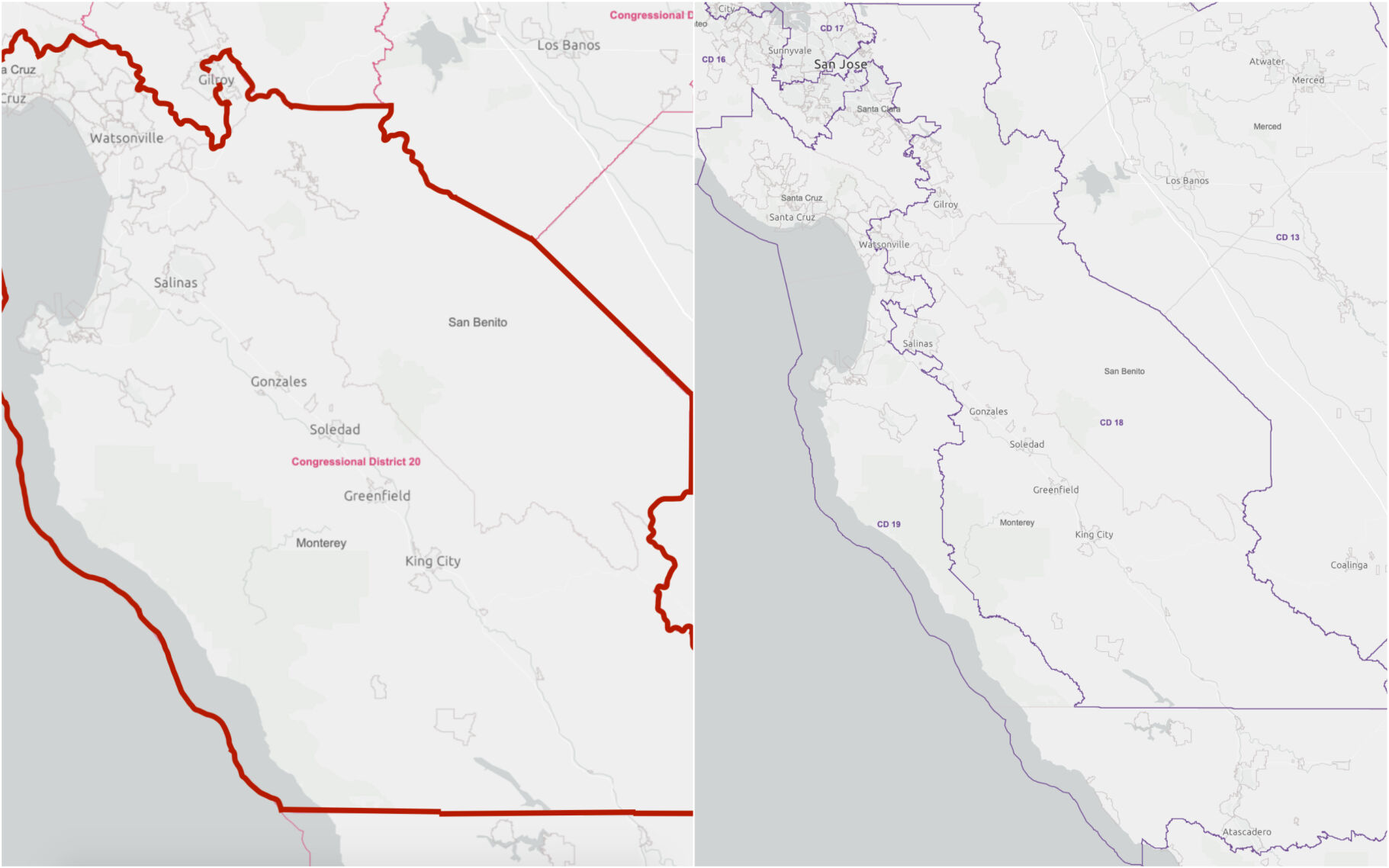 Congressional District Comparisons